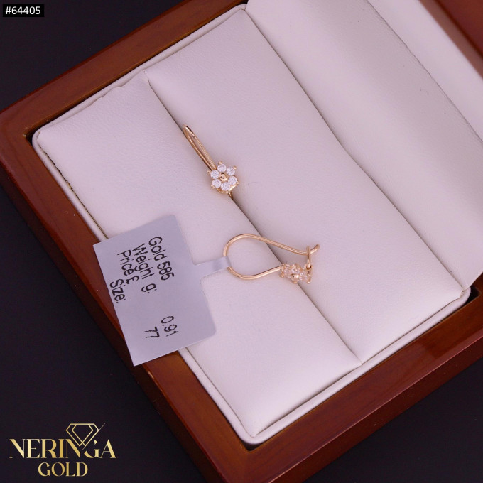 Rose gold children earrings #64405 Rose gold children earrings #64405
