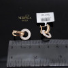 Rose gold english lock earrings #64384 Rose gold english lock earrings #64384