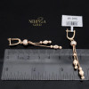 Rose gold english lock earrings #64383 Rose gold english lock earrings #64383