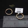 Rose gold hoop earrings #64339 Rose gold hoop earrings #64339