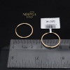 Rose gold hoop earrings #64334 Rose gold hoop earrings #64334