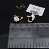 Rose gold children earrings #64392