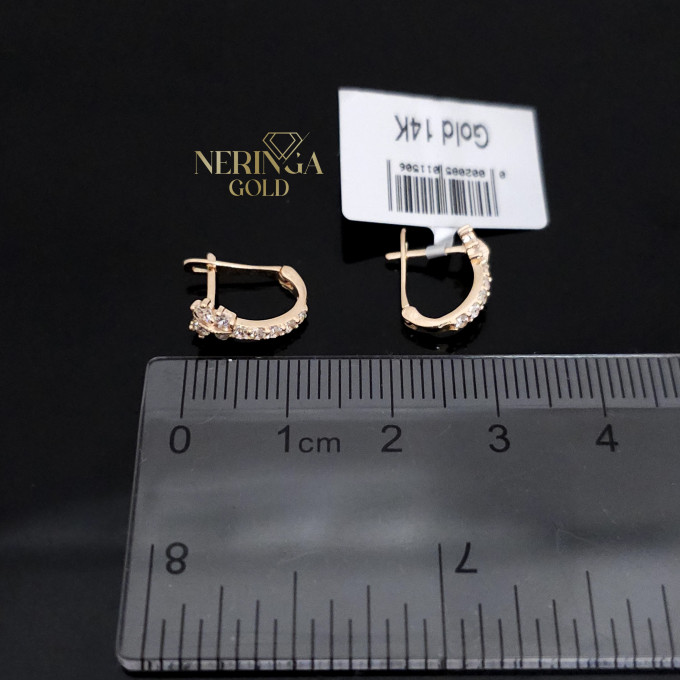 Rose gold children earrings #64399 Rose gold children earrings #64399