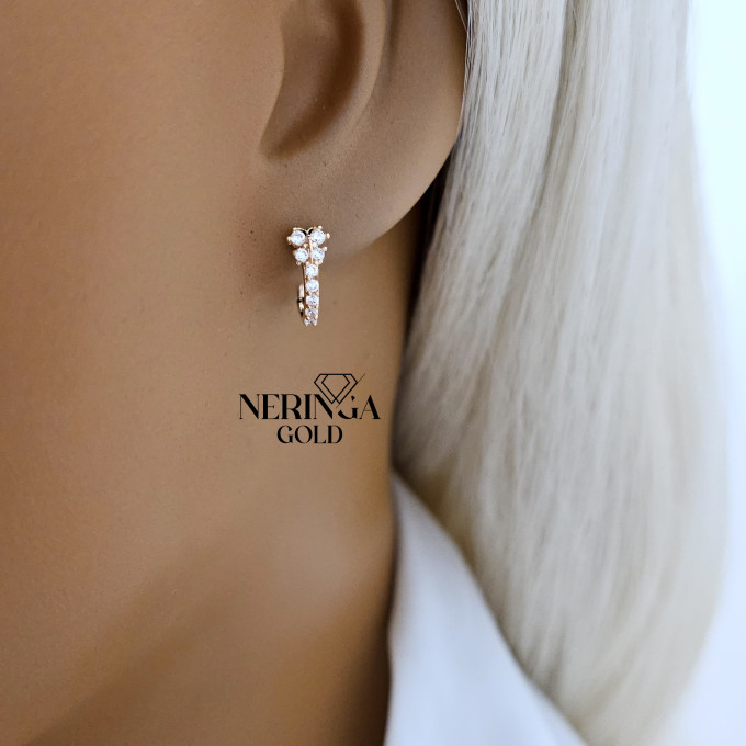 Rose gold children earrings #64399 Rose gold children earrings #64399