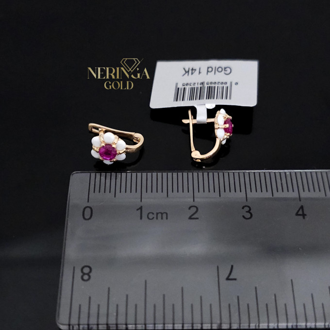 Rose gold children earrings #64394 Rose gold children earrings #64394