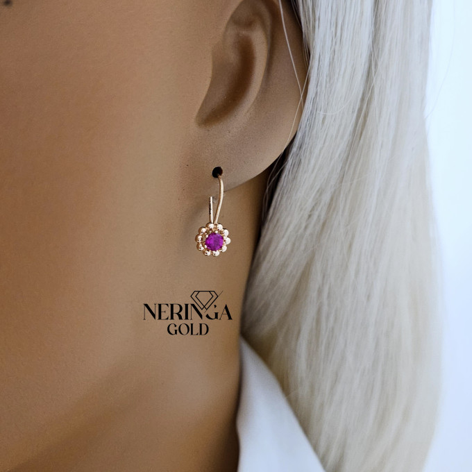 Rose gold children earrings #64400 Rose gold children earrings #64400