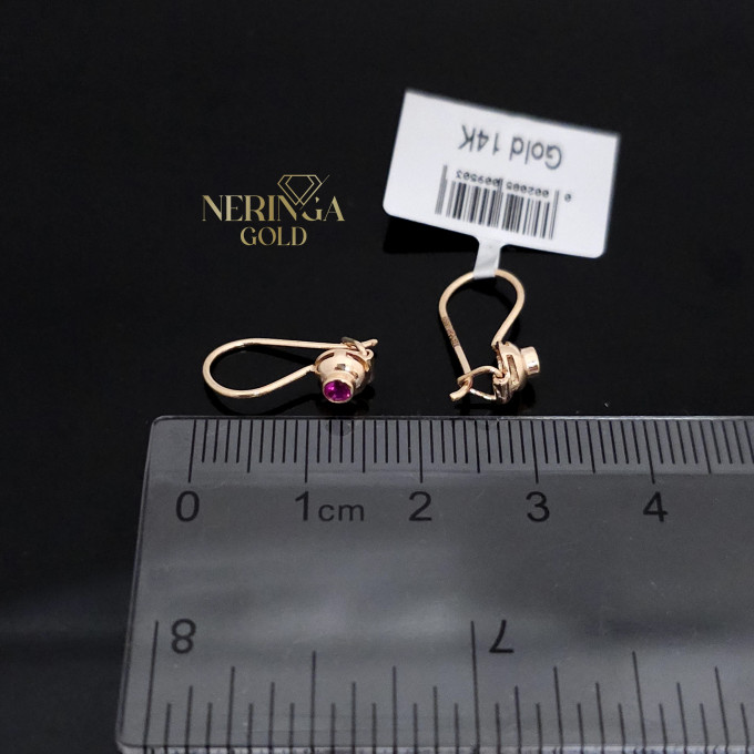 Rose gold children earrings #64404 Rose gold children earrings #64404