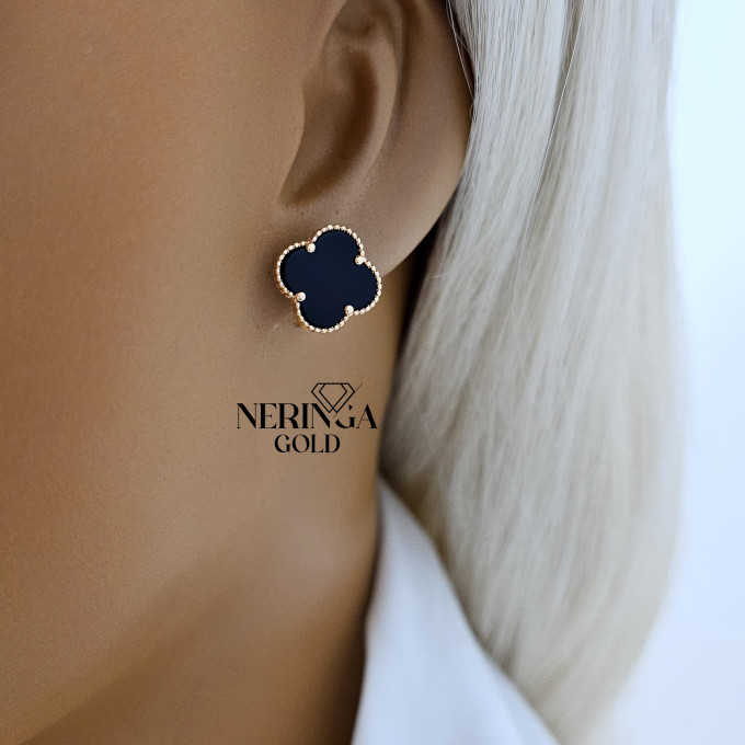 Rose gold stud earrings #64389 Rose gold stud earrings #64389