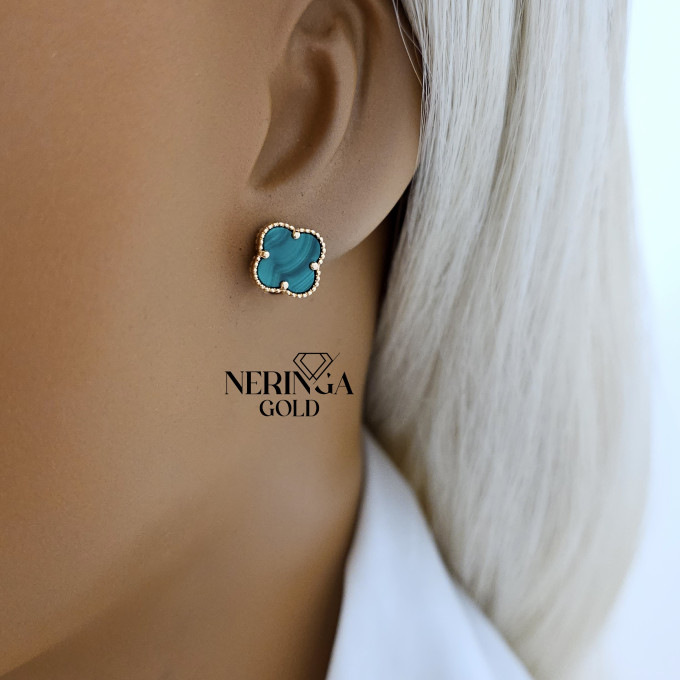 Rose gold stud earrings #64390 Rose gold stud earrings #64390
