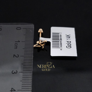 Rose gold stud earrings #64469 Rose gold stud earrings #64469