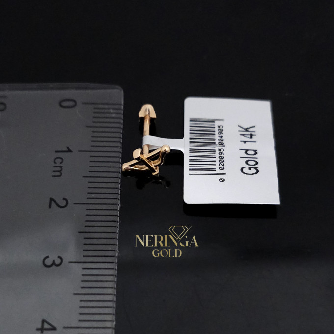 Rose gold stud earrings #64469 Rose gold stud earrings #64469