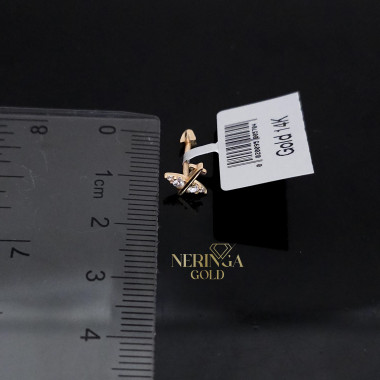 Rose gold stud earrings #64465 Rose gold stud earrings #64465