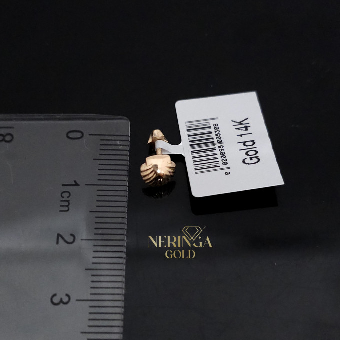 Rose gold stud earrings #64477 Rose gold stud earrings #64477