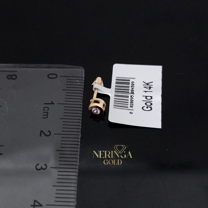 Rose gold stud earrings #64475 Rose gold stud earrings #64475
