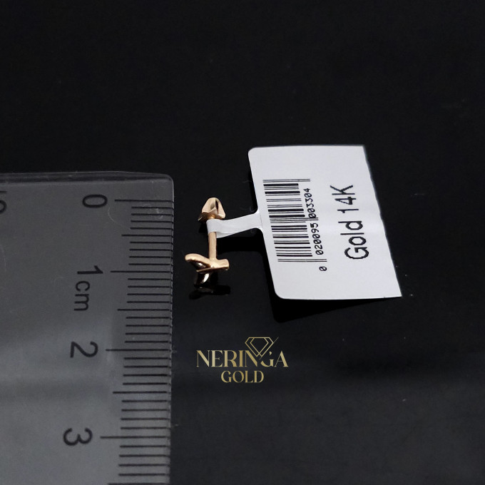 Rose gold stud earrings #64471 Rose gold stud earrings #64471