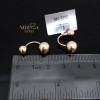 Rose gold earring #64352 Rose gold earring #64352
