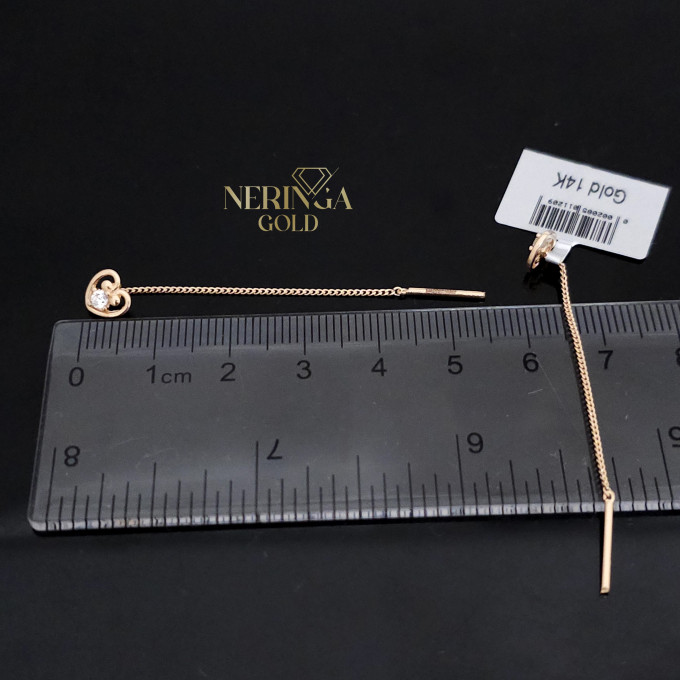 Rose gold earring #64408 Rose gold earring #64408