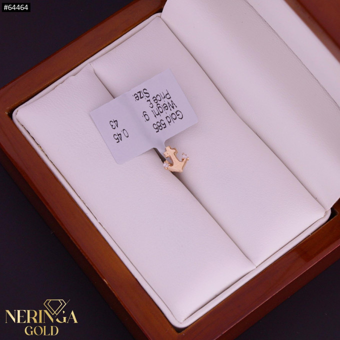 Rose gold stud earrings #64464 Rose gold stud earrings #64464