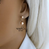 Rose gold earring #64527 Rose gold earring #64527