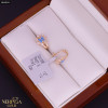 Rose gold children earrings #64594 Rose gold children earrings #64594