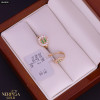 Rose gold children earrings #64600