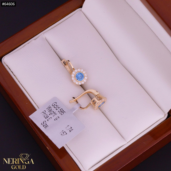 Rose gold children earrings #64606 Rose gold children earrings #64606
