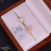 Rose gold children earrings #64610