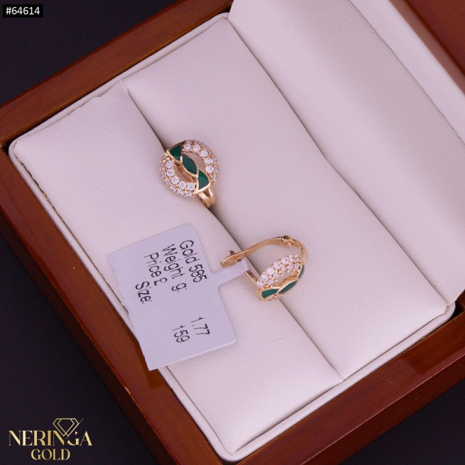 Rose gold children earrings #64614 Rose gold children earrings #64614