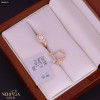 Rose gold children earrings #64626