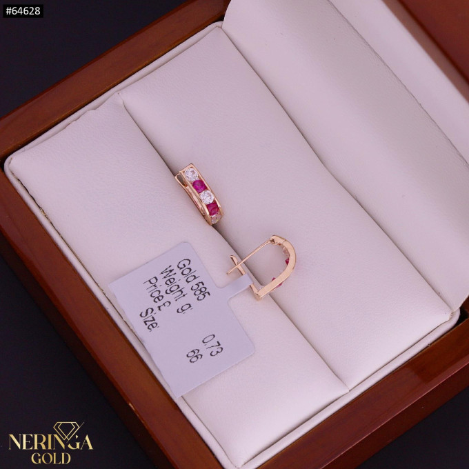 Rose gold children earrings #64628 Rose gold children earrings #64628