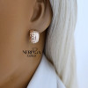 Rose gold english lock earrings #64643 Rose gold english lock earrings #64643