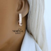 Rose gold english lock earrings #64645 Rose gold english lock earrings #64645