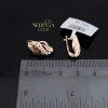 Rose gold english lock earrings #64642 Rose gold english lock earrings #64642