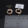 Rose gold hoop earrings #64636 Rose gold hoop earrings #64636