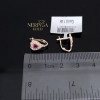 Rose gold children earrings #64625