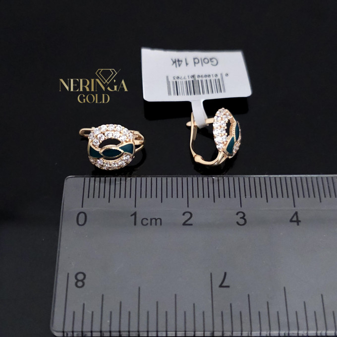 Rose gold children earrings #64614 Rose gold children earrings #64614
