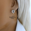 Rose gold children earrings #64614 Rose gold children earrings #64614