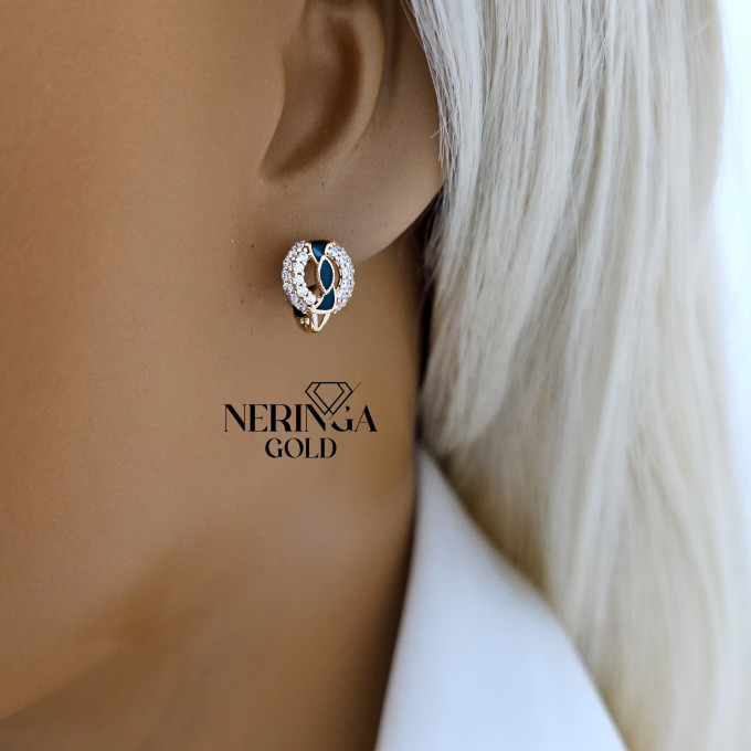 Rose gold children earrings #64614 Rose gold children earrings #64614