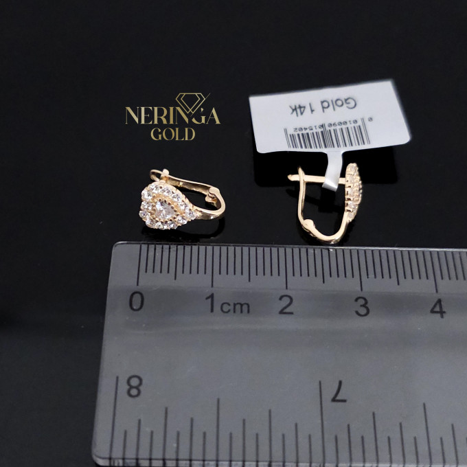 Rose gold children earrings #64601 Rose gold children earrings #64601