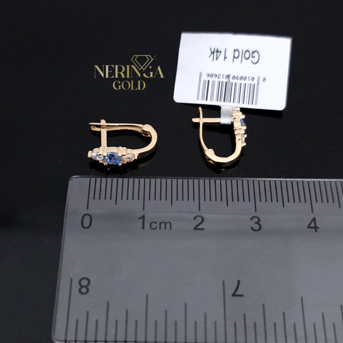 Rose gold children earrings #64598 Rose gold children earrings #64598