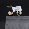 Rose gold children earrings #64610