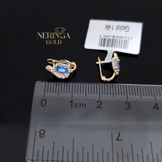 Rose gold children earrings #64612 Rose gold children earrings #64612
