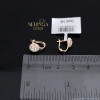 Rose gold children earrings #64626