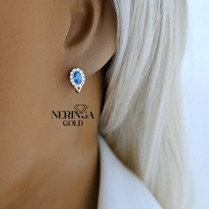 Rose gold children earrings #64596 Rose gold children earrings #64596