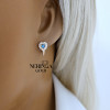 Rose gold children earrings #64604 Rose gold children earrings #64604