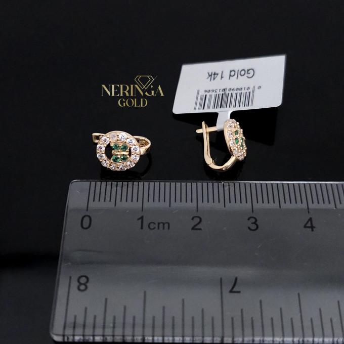 Rose gold children earrings #64617 Rose gold children earrings #64617