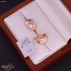 Rose gold english lock earrings #64643 Rose gold english lock earrings #64643