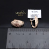 Rose gold english lock earrings #64714 Rose gold english lock earrings #64714