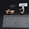 Rose gold english lock earrings #64711 Rose gold english lock earrings #64711