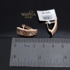 Rose gold english lock earrings #64712 Rose gold english lock earrings #64712